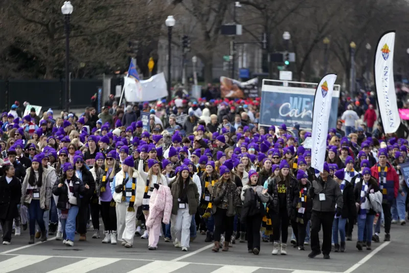 "March for Life" in Support of President Donald Trump in Washington D.C. - A New Source of Inspiration for Victory