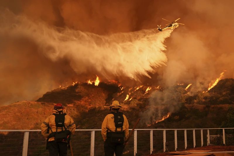 Death Toll in California Wildfires Rises to 24, Over 4,700 Personnel Working to Control the Fires
