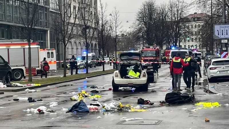 Car Attacker Arrested in Munich; At Least 30 Injured