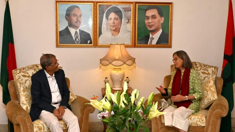 Austrian Ambassador Meets BNP Secretary General Mirza Fakhrul Islam Alamgir