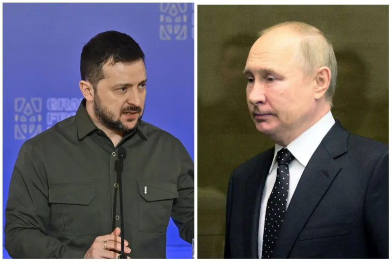 Putin Ready to Negotiate with President Volodymyr Zelenskyy If Necessary