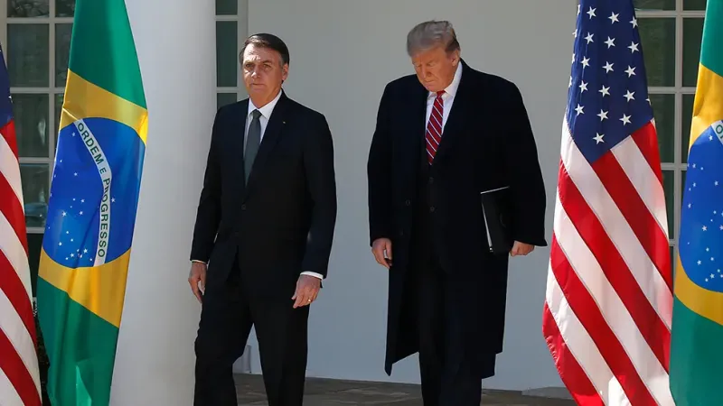 Trump Announces 50% Tariff on Brazilian Goods Over Bolsonaro Trial