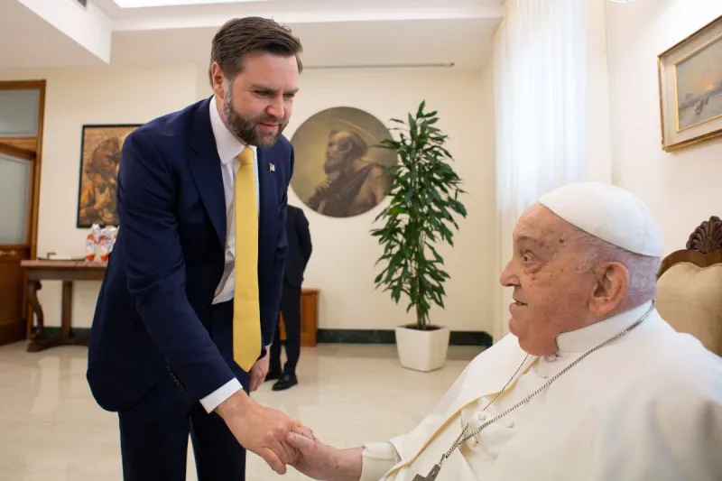 "I met this great leader just yesterday, and today he is no more — this is extremely heartbreaking for me." – Vice President JD Vance