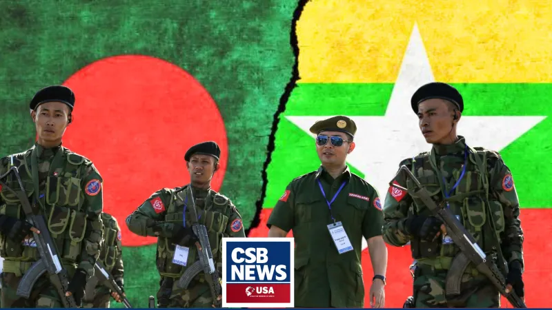 10 km Inside Bangladesh Border: Myanmar's Armed Group Arakan Army Holds Water Festival – Inactive BGB a Severe Threat to the Country's Sovereignty
