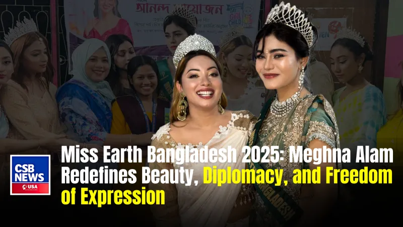 When beauty meets courage — Meghna Alam crowns a queen, and redefines freedom