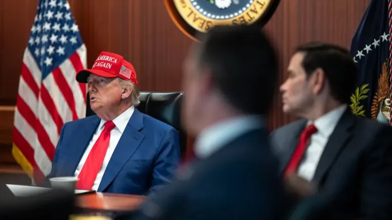 “Inside the White House Situation Room During Strikes on Iran’s Nuclear Sites” – President Donald Trump