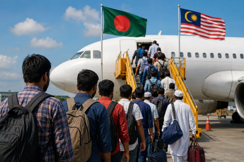 দীর্ঘদিন পর মালয়েশিয়ার শ্রমবাজার খুলছে, বিনা খরচে যাবেন ১০ হাজার কর্মী