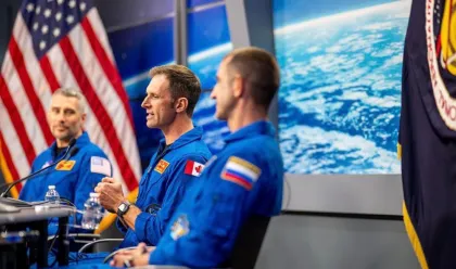 Four Astronauts Reach Space Station in Record-Speed Journey
