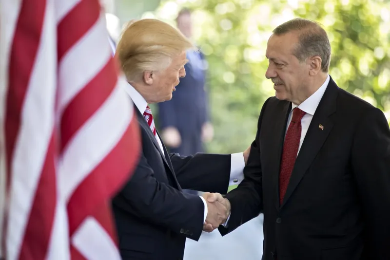President Erdogan's Discussion with President Donald Trump on Turkey's Security and Regional Global Security