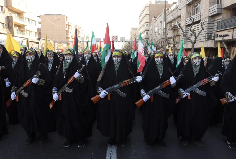 Anti-Israel Protest Rally and Display of Military Strength in Iran in Support of Palestine and Hezbollah