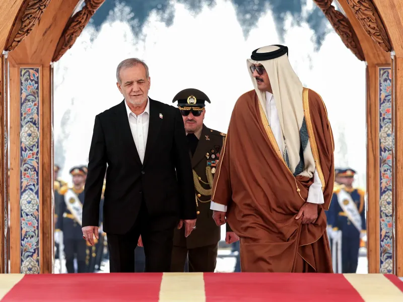 Qatar's Emir Sheikh Tamim bin Hamad on State Visit to Iran: Landmark Meeting on Peace, Coordination, and Expanding Economic Relations