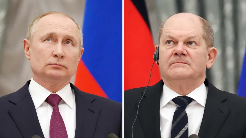 German Chancellor Scholz to Speak with President Putin to End Russian Aggression in Ukraine