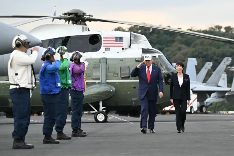 President Trump Visits U.S. Troops in Japan: “Peace Through Strength” Takes Center Stage