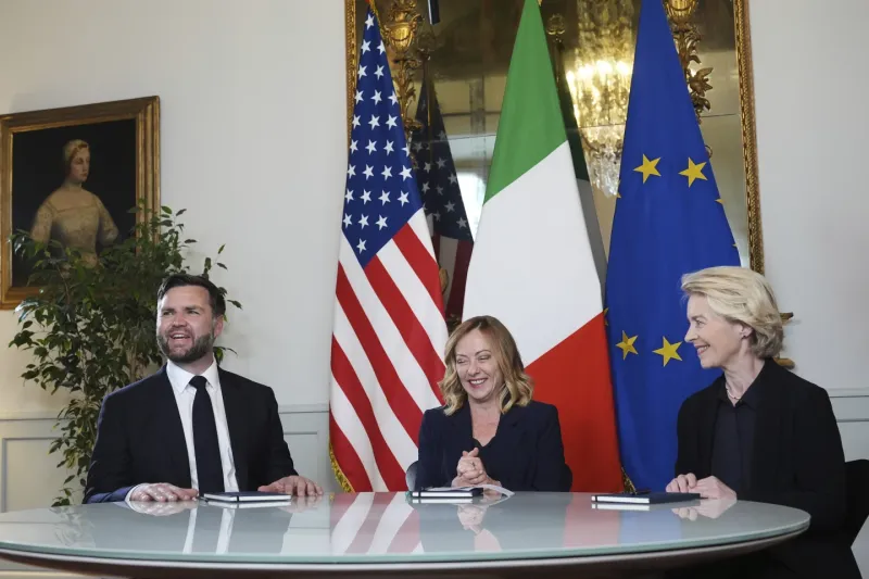 "Bringing U.S. and EU Leaders to the Same Table Is My Diplomatic Success" – Italian Prime Minister Giorgia Meloni