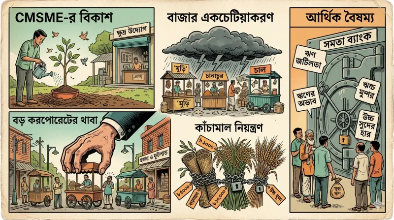 করপোরেট আগ্রাসনে পিষ্ট CMSME খাত: হুমকিতে দেশের অর্থনৈতিক ভারসাম্য