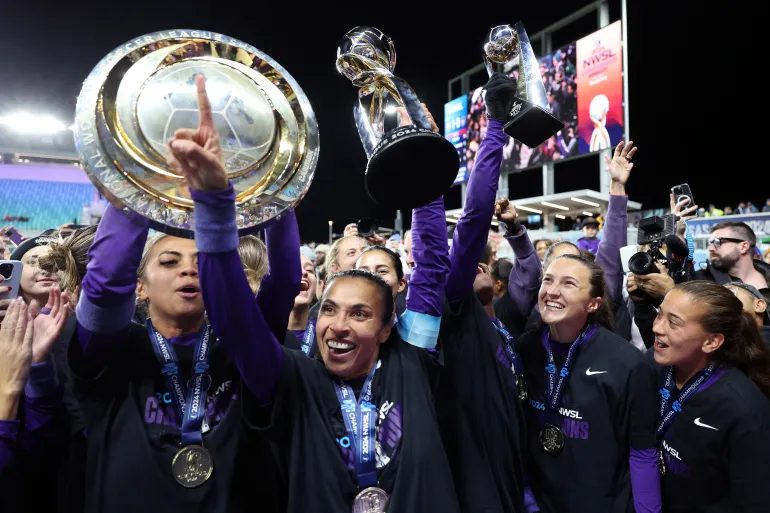 Orlando Pride Clinch First NWSL Title with Stellar Performances by Marta and Barbra Banda