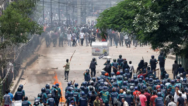 Nationwide Student Movement and 20 Days of Government Suppression over Quota Reform in Bangladesh (July 1 to July 23)
