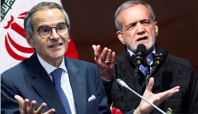 IAEA Withdraws Inspectors from Tehran Following Iran’s Accusations and President Pezeshkian’s Suspension of Cooperation