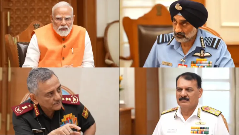 PM Grants Full Operational Freedom to Armed Forces for Response to J&K Attack