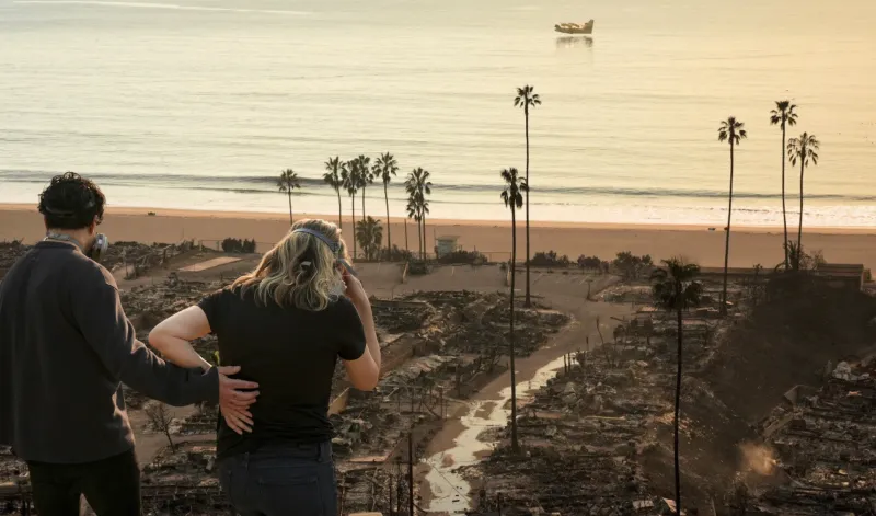 Los Angeles Wildfire Engulfs 145 Square Kilometers, Death Toll Reaches 16