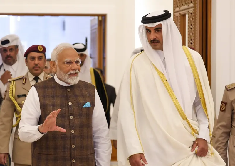 PM Modi Reaffirms Solidarity with Qatar After Call with Amir Sheikh Tamim