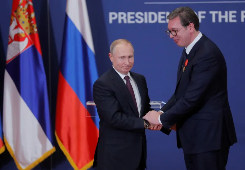 Serbia's Deputy Prime Minister Aleksandar Vulin Acknowledges Russia's Strong Support in Suppressing Anti-Government Protests