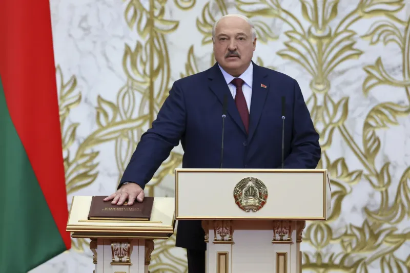 Alexander Lukashenko Sworn in for Seventh Term as Europe's "Last Dictator"