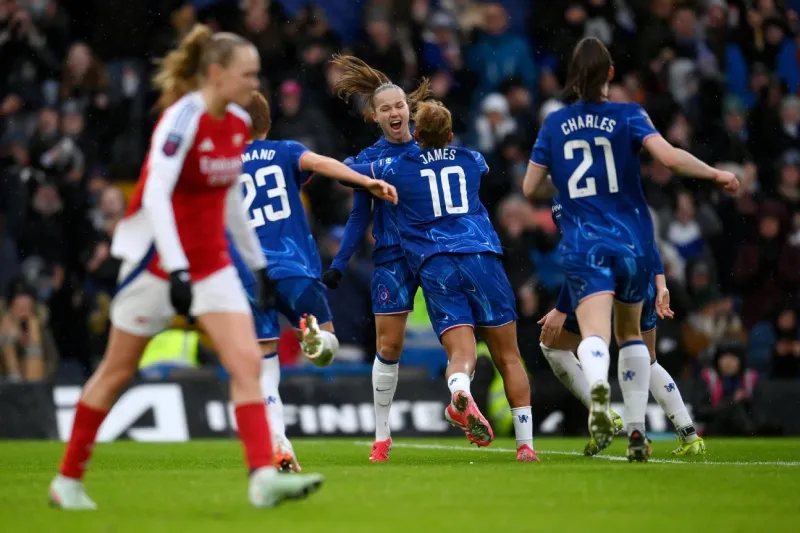 Chelsea Extend Lead in Title Race with Dramatic Win Against Arsenal in Women's Super League