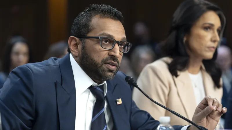 China Must Stop Supplying Fentanyl Precursors to India – FBI Chief Kash Patel