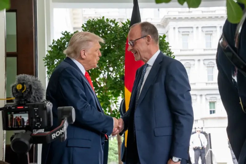 "I welcome President Trump's great plan to send weapons to Ukraine against Russia" – German Chancellor Friedrich Merz