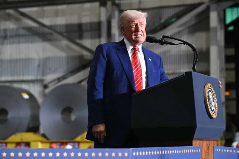 President Donald Trump Announces Doubling of Tariffs on Imported Steel to 50% in the United States