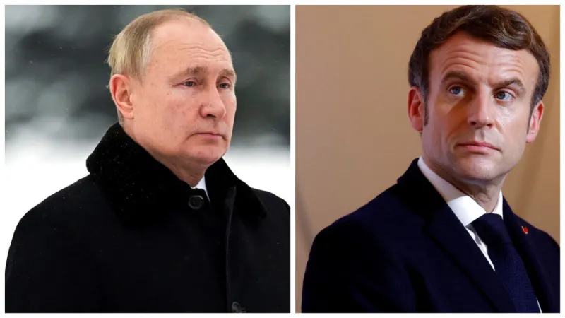 Russian President Vladimir Putin reminded French President Emmanuel Macron of Napoleon's defeat during his 1812 Moscow campaign. This came after Macron made comments about Russia.