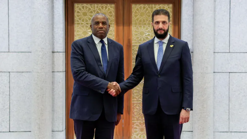 For the first time since Bashar al-Assad’s fall, Syrian President Ahmed Al-Sharaa receives assurance of British cooperation