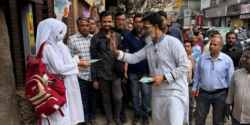 নিরাপদ ভবিষ্যতের জন্য ধানের শীষ—বললেন হাবিব