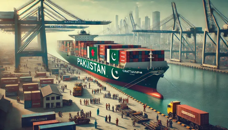 For the First Time Since Independence, a Pakistani Ship Arrives in Bangladesh