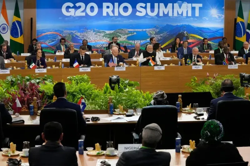 Leaders from the world’s 20 major economies are gathering in Brazil for the G20 Summit