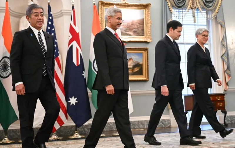 U.S. Secretary of State Marco Rubio Meets with Indian, Japanese, and Australian Counterparts to Counter Chinese Aggression in the Indo-Pacific