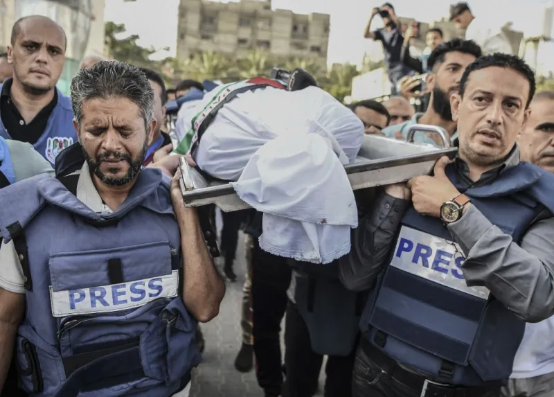 Two Palestinian Journalists Killed in Israeli Strike on Hospital in Southern Gaza – Gaza Media Office