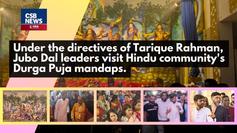 BNP Leaders Ensure Support for Hindu Community During Durga Puja