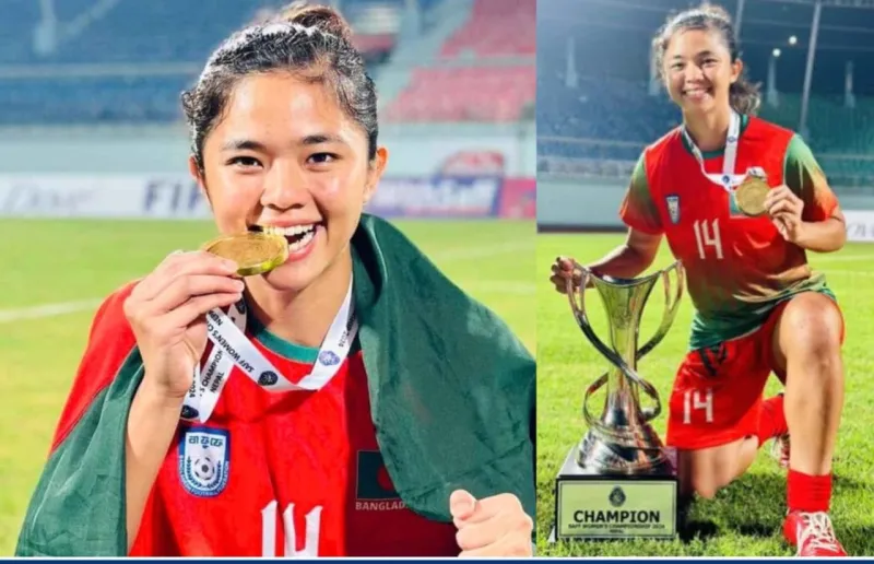 Bangladesh Women's National Footballer Matsushima Sumaiya Receives Rape and Death Threats, Female Footballers in Security Concerns