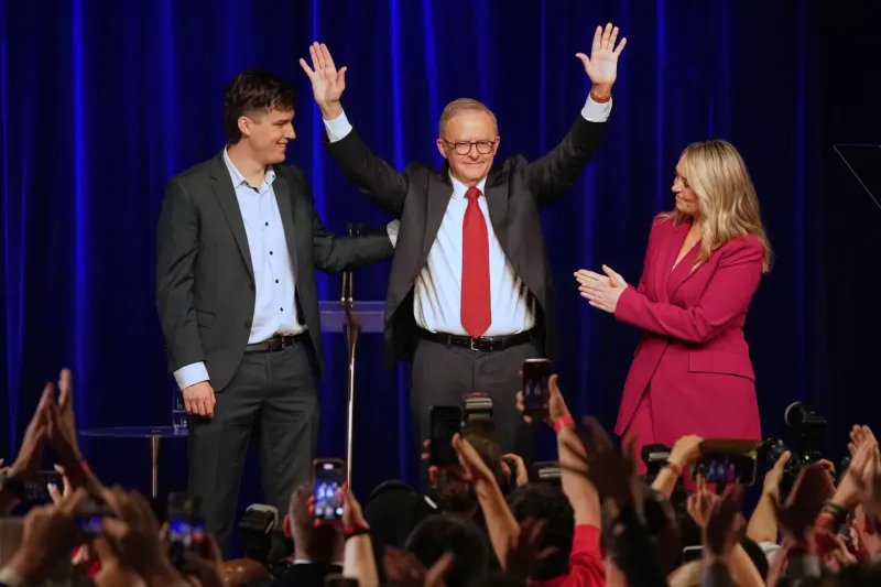 Labor Party, led by Prime Minister Anthony Albanese, on track for another victory in Australia's national election