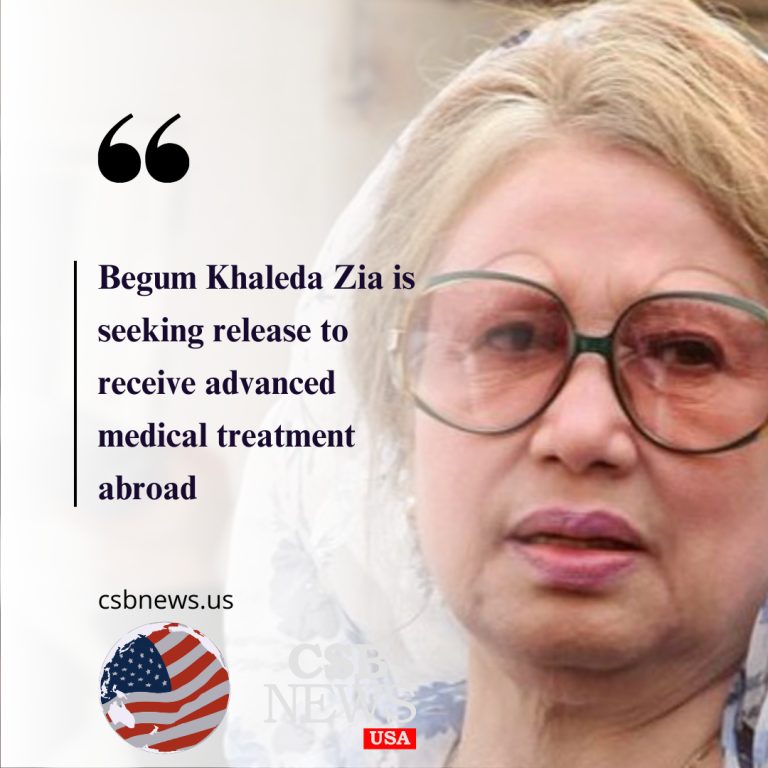 Begum Khaleda Zia is being released to receive advanced treatment abroad