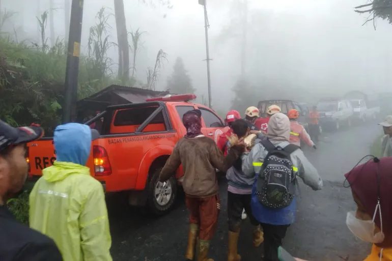 Flash floods and landslides in Indonesia's main island Java recover 17 bodies