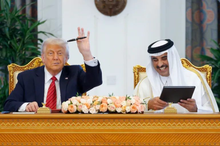 President Trump and Emir Sheikh Tamim Sign $200 Billion Deal for Qatar Airways to Purchase 160 Aircraft
