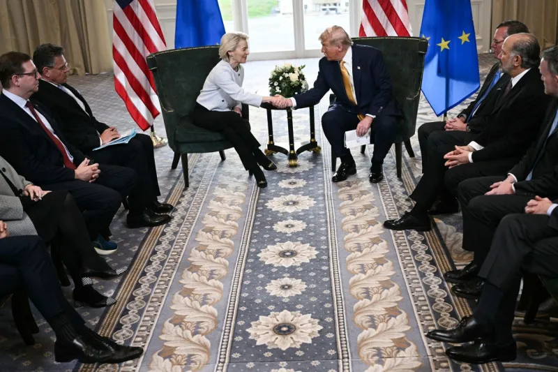 Trump seals ‘biggest trade deal ever’ with EU — 15% tariff imposed across the board.