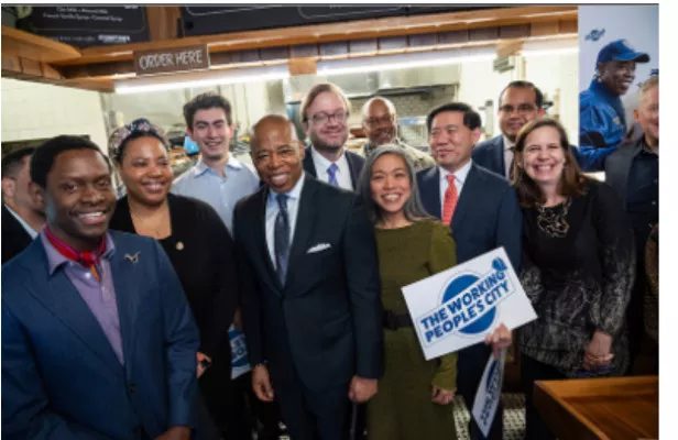 The announcement of the Non-Emergency Fund: Mayor Eric Adams has announced the distribution of more than $85 million to small businesses