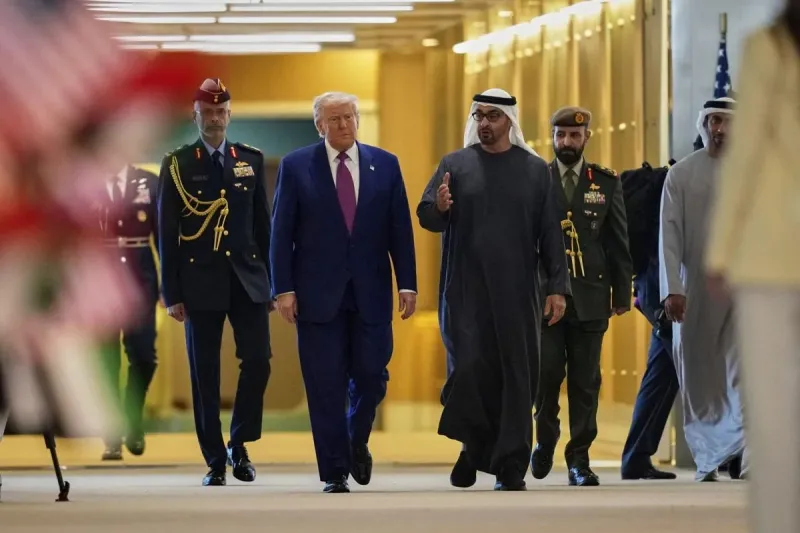 President Donald Trump Arrives in the UAE After Qatar Visit, Welcomed by President Mohamed bin Zayed