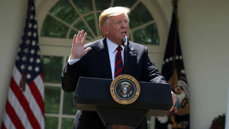 President Donald Trump's Executive Order Halts Refugee Entry into the United States