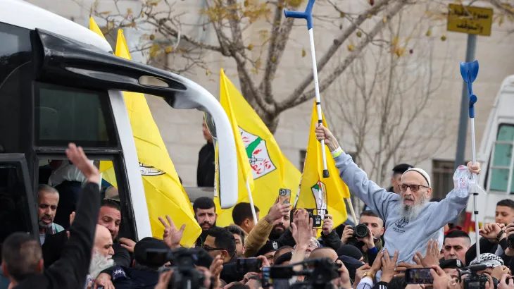 183 Palestinian Prisoners Released Under Gaza Peace Deal, Celebrations in Ramallah