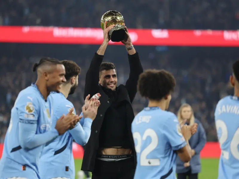 Manchester City to Include Ballon d'Or Winner Rodri in Their Champions League Squad